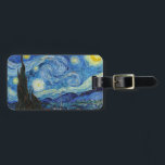 Étiquette À Bagage Vincent Van Gogh Starry Nuit Vintage Art<br><div class="desc">Balise Vincent Van Gogh Starry Nuit Art Vintage</div>