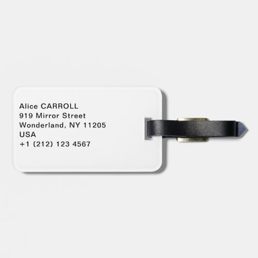 Étiquette À Bagage Vincent Van Gogh - Trois tournesols dans un vase (Dos horizontal)