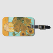 Étiquette À Bagage Vincent van Gogh - Vase avec douze tournesols (Devant Horizontal)