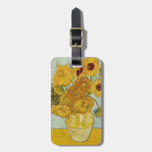 Étiquette À Bagage Vincent Van Gogh - Vase avec douze tournesols