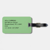 Étiquette À Bagage Vincent van Gogh - Vue des Vessenots près d'Auvers (Dos horizontal)