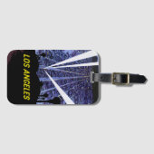 Étiquette À Bagage Vintage Airline Travel Los Angeles (Devant Horizontal)