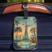 Vintage Dubaï Émirats arabes unis Burj Khalifa