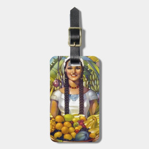 Étiquette À Bagage Vintage Mexique Travel Tourisme Publicité