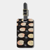 Étiquette À Bagage Vinyl Records Arrière - plan (Devant Vertical)