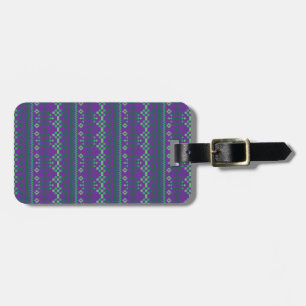 Étiquette À Bagage Violet