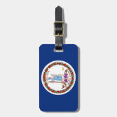 Étiquette À Bagage Virginie (Devant Vertical)