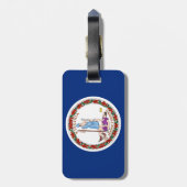 Étiquette À Bagage Virginie (Dos Vertical)