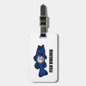 Étiquette À Bagage Virginie (Devant Vertical)