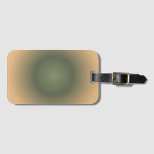 Étiquette À Bagage Virgo Zodiac, Vert Brown Aura dégradé