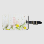 Étiquette À Bagage Vis une belle vie. (Devant Horizontal)