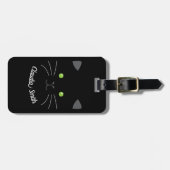 Étiquette À Bagage Visage de Kitty (Devant horizontal)