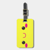 Étiquette À Bagage Visage mignon superbe de cutie de Kawaii d'anime ! (Devant Vertical)