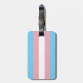 Étiquette À Bagage Visibilité du drapeau de fierté transgenre de Slip (Dos Vertical)