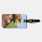 Étiquette À Bagage Vision d'un bel aigle d'or jeune (Devant horizontal)