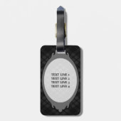 Étiquette À Bagage vitesse de raseur-coiffeur (Dos Vertical)