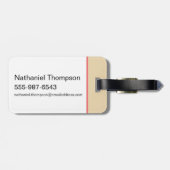 Étiquette À Bagage Vivre La Vida Lola Scooter Graphic (Dos horizontal)