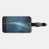 Étiquette À Bagage Voie Lactée Northern Lights (Dos horizontal)