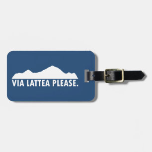 Étiquette À Bagage Voie Lactée S'il Vous Plaît