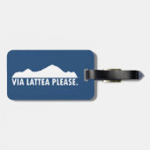 Étiquette À Bagage Voie Lactée S'il Vous Plaît (Dos horizontal)