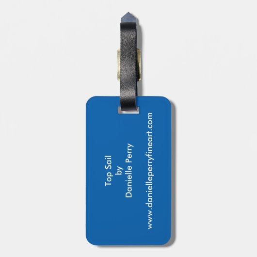 Étiquette À Bagage Voile supérieure (Dos Vertical)