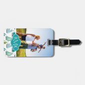 Étiquette À Bagage Voiliers faits sur commande de photo et de (Devant horizontal)