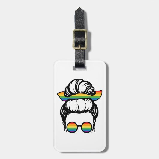 Étiquette À Bagage Voir Rainbows (Devant Vertical)