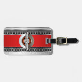 Étiquette À Bagage Voiture Chrome Route 66 (Devant horizontal)