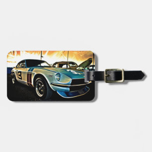Étiquette À Bagage Voiture de course de Datsun Z