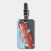 Étiquette À Bagage Voiture de sport (Devant Vertical)
