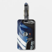 Étiquette À Bagage voiture de sport shelby classique (Dos Vertical)