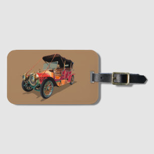Étiquette À Bagage Voiture Vintage