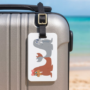 Étiquette À Bagage Voix adorables pour hommes et femmes