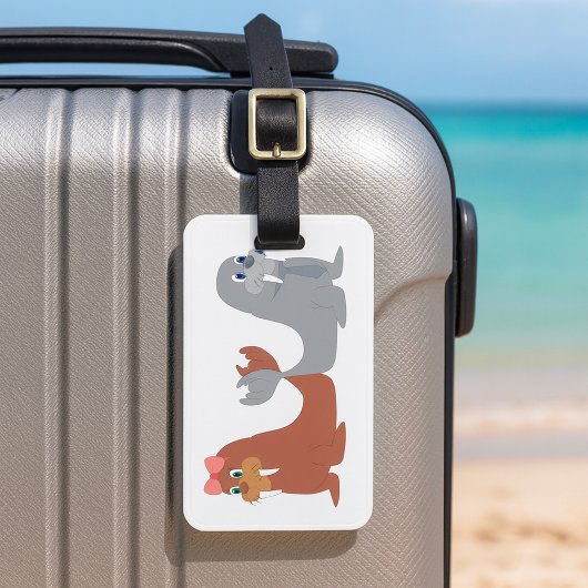 Étiquette À Bagage Voix adorables pour hommes et femmes