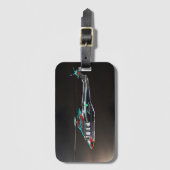 Étiquette À Bagage Vol 2 bc ltcnm (Devant Vertical)