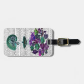 Étiquette À Bagage Vol Du Ballon À Air Chaud Poisson (Devant horizontal)