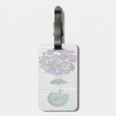 Étiquette À Bagage Vol Du Ballon À Air Chaud Poisson (Dos Vertical)