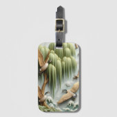 Étiquette À Bagage Vol majestueux (Devant Vertical)