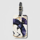 Étiquette À Bagage Vol Raven (Devant Vertical)