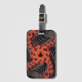 Étiquette À Bagage Volcanique - Balise bagage personnalisée (Devant Vertical)