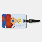 Étiquette À Bagage Vont les poissons (Devant horizontal)