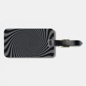 Étiquette À Bagage Votre coutume gardent l'énonciation calme sur le (Dos horizontal)