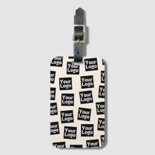 Étiquette À Bagage Votre logo/autre image téléchargée   Placement alé