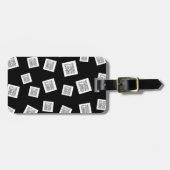 Étiquette À Bagage Votre logo, photo ou autre image | Placement aléat (Devant horizontal)