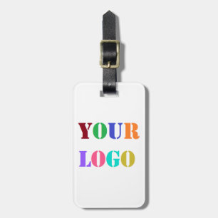 Étiquette À Bagage Votre Logo Professionnel Promotionnel Personnalisé