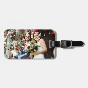 Étiquette À Bagage Votre photo de mariage préférée