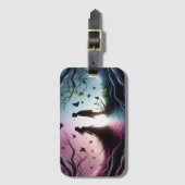 Étiquette À Bagage Vous et moi marquons (Devant Vertical)