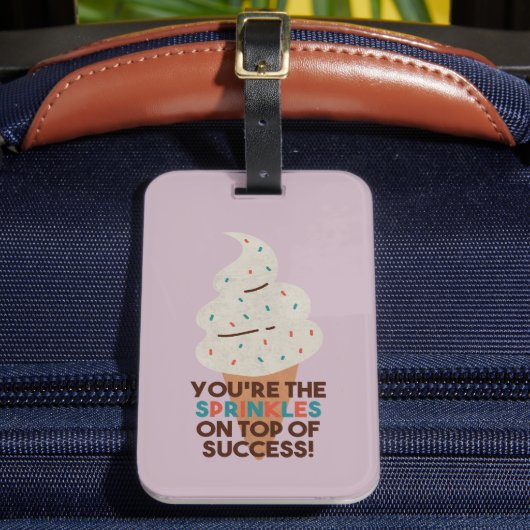 Étiquette À Bagage Vous êtes les arrosées du succès ! (Insitu Rectoal 2)