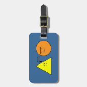 Étiquette À Bagage Vous êtes si injustifiés - la géométrie drôle (Devant Vertical)