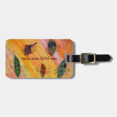 Étiquette À Bagage Vous êtes UnbeLEAFable - Kids Art for CHOC (Devant horizontal)
